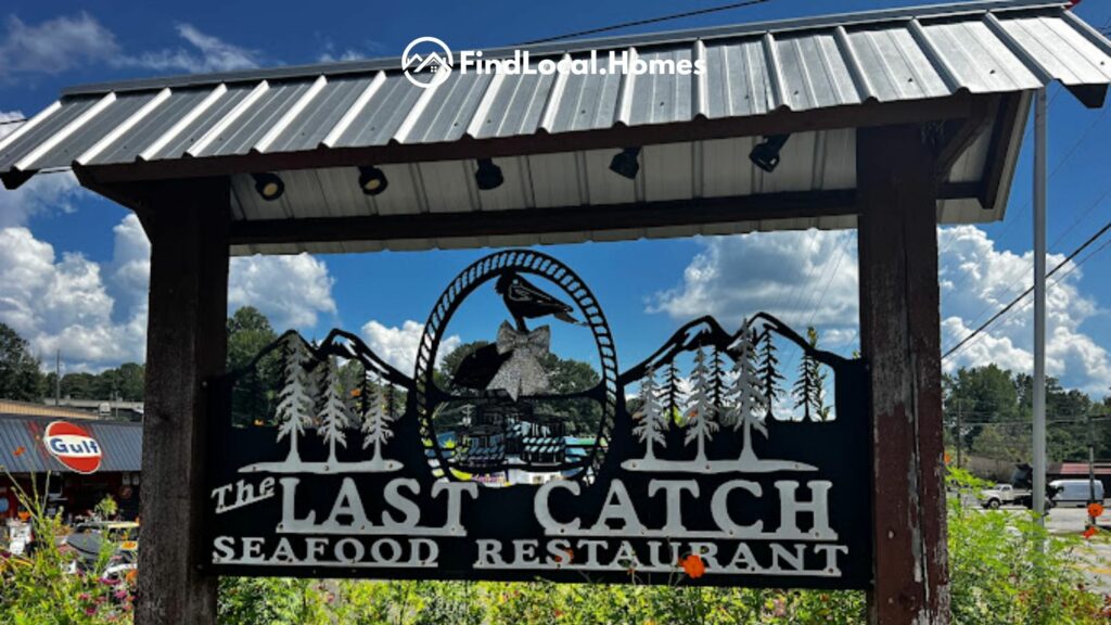 Delicious seafood dishes from The Last Catch in Jasper, GA